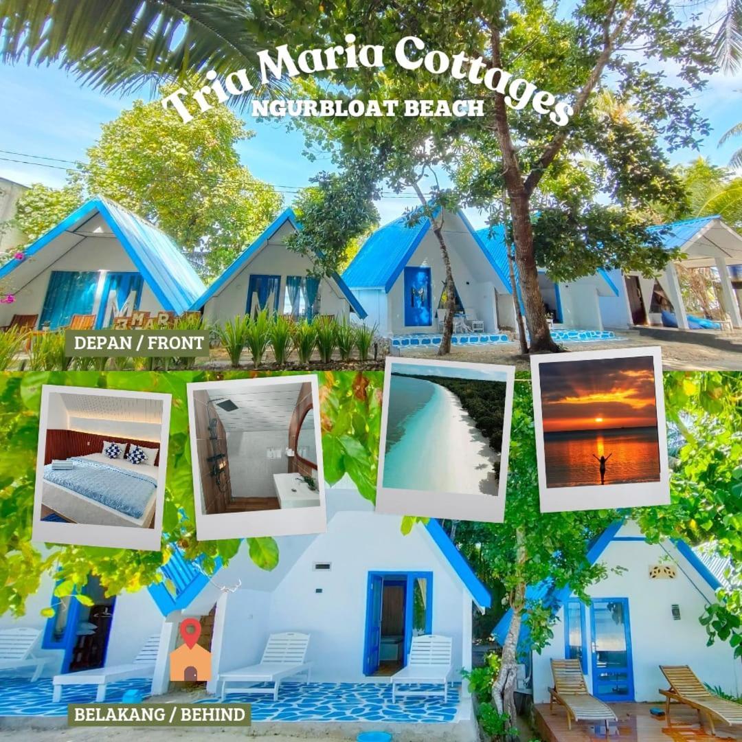 Tria Maria Cottage Ngurbloat 外观 照片
